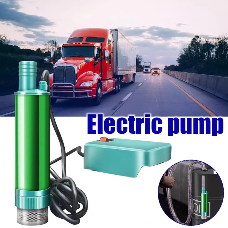 Diesel Water Pump - مضخة زيت/ماء 2 في 1 لبطارية