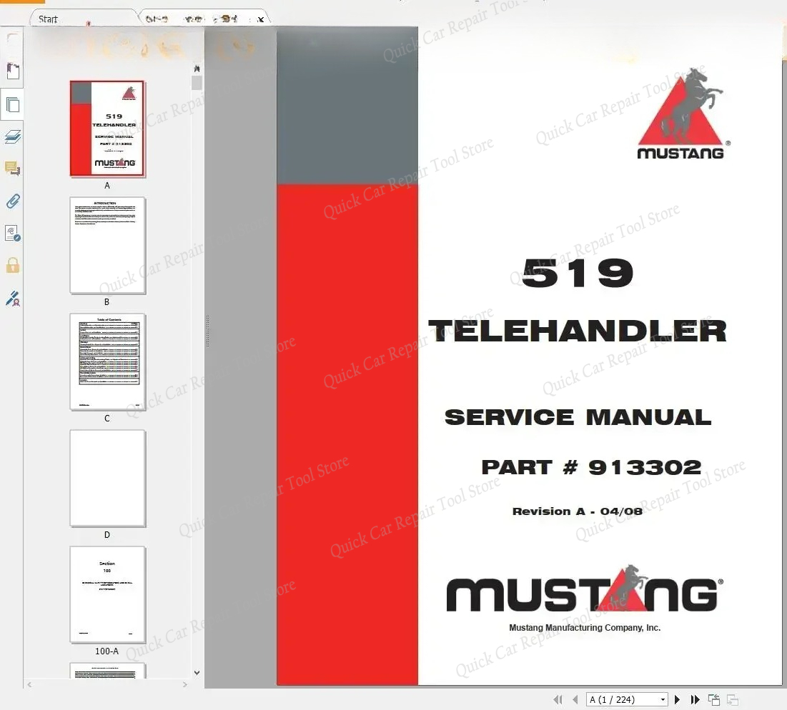Heavy Equipment Pdf - AutoCD Mustang Machinery المعدات الثقيلة 4.14