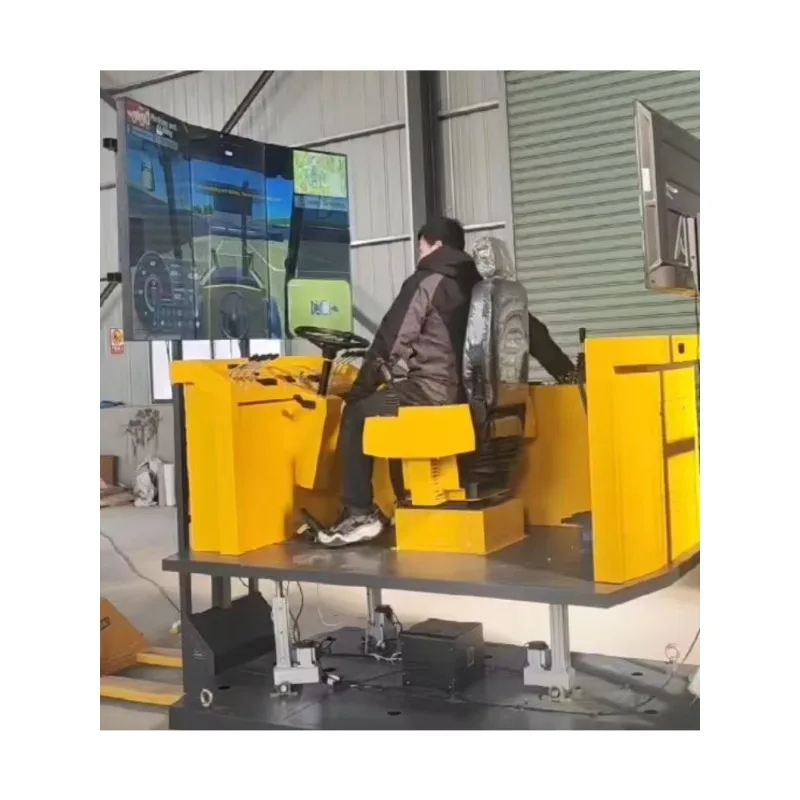 Heavy Equipment Grader - محاكي المعدات الثقيلة/رافعة الشاحنة، شاحنة قلابة،