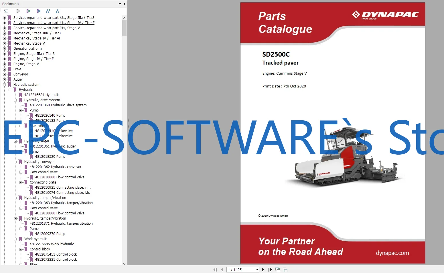 Heavy Equipment Pdf - EPC-SOFTWARE Dynapac المعدات الثقيلة 29.7 جيجابايت