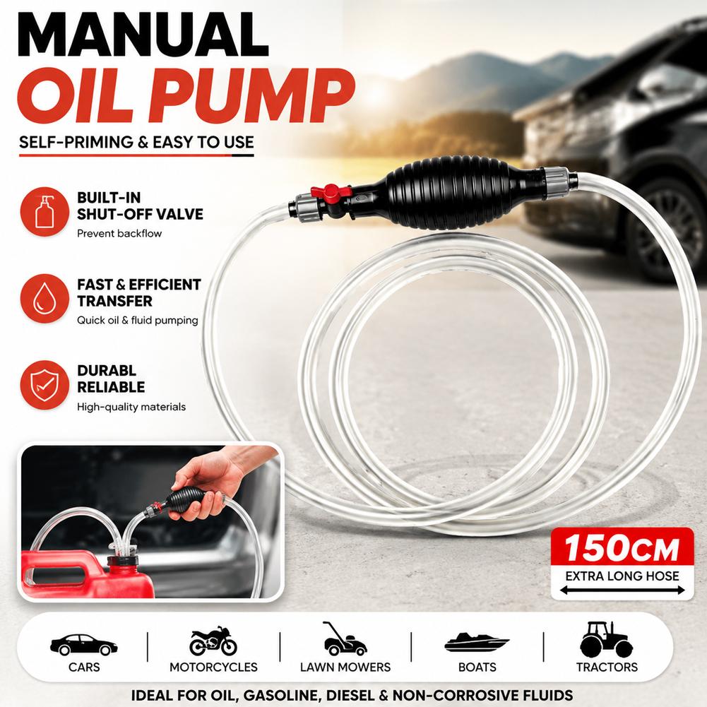 Diesel Water Pump - مضخة استخراج الزيت مع صمام مدمج،