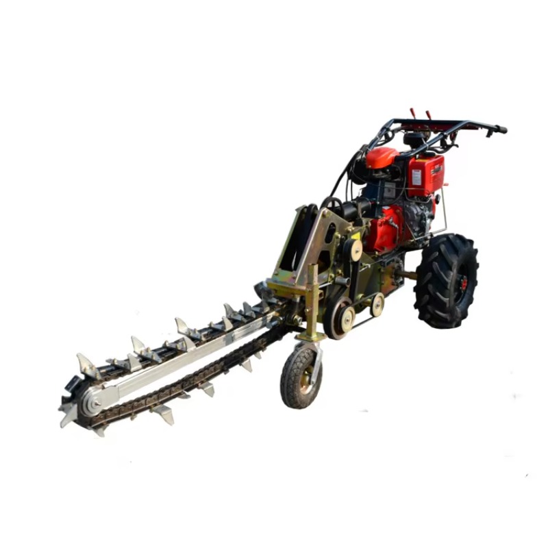 أنواع مختلفة من آلات الحفر وال - مراجعة Trencher Machine Small وسعره