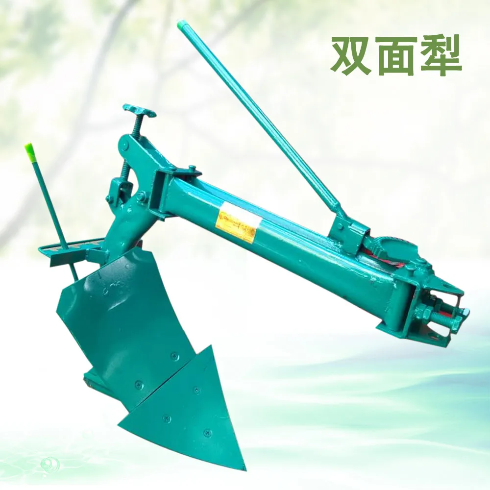 جرار يدوي محراث دوار محراث واح - مراجعة Trencher Machine Small وسعره