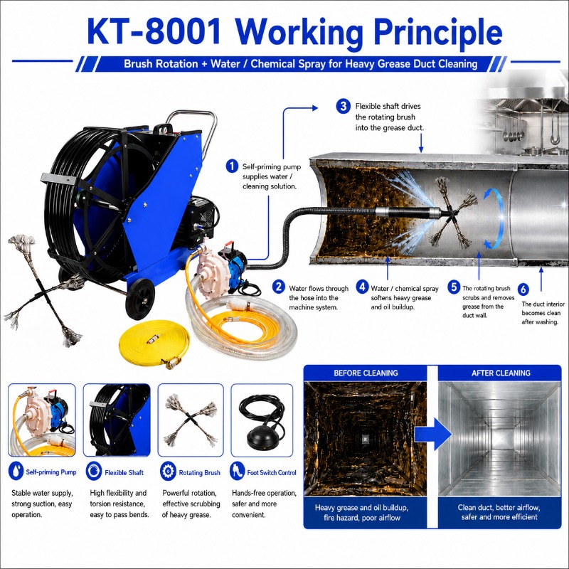 منظف مجاري الشحوم للمطابخ التج - مراجعة Heavy Equipment Kitchen وسعره