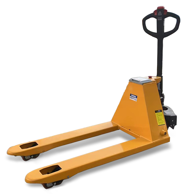 رافعة منصات نصف كهربائية للبيع - مراجعة Electric Pallet Jack وسعره