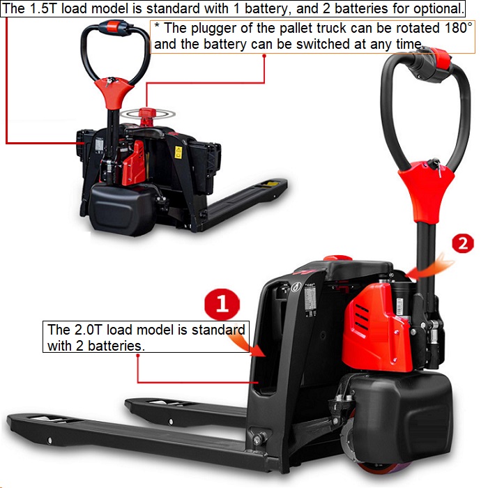 رافعة منصات كهربائية صينية الص - مراجعة Electric Pallet Jack وسعره