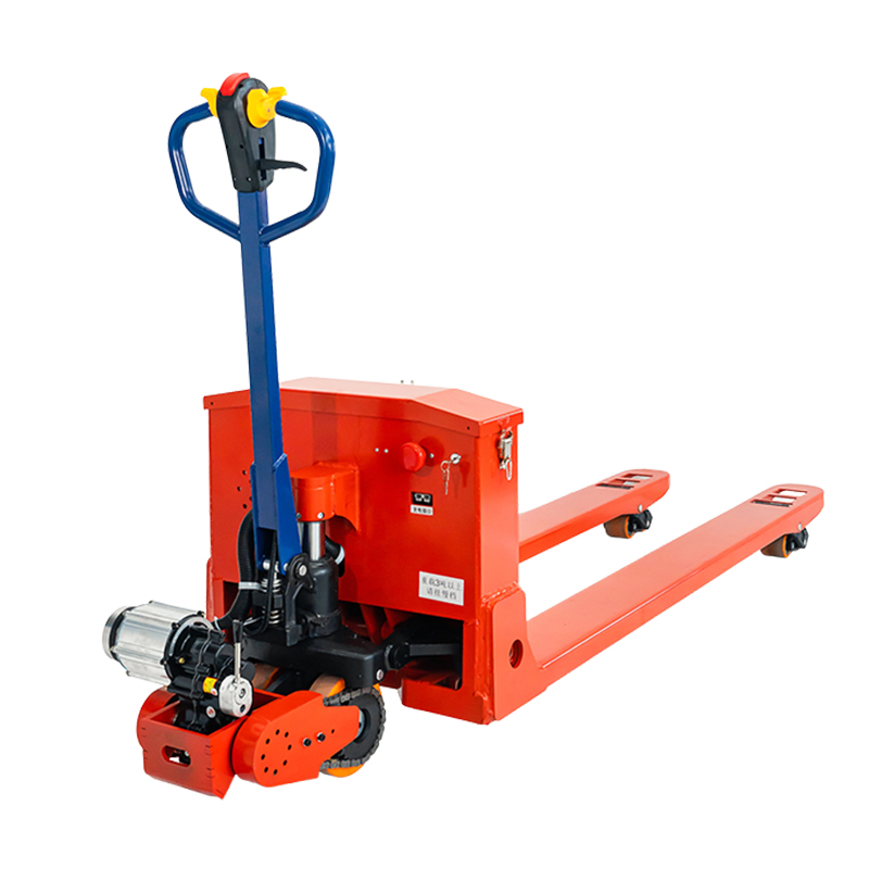 رافعة يدوية كهربائية نصفية بحم - مراجعة Electric Pallet Jack وسعره