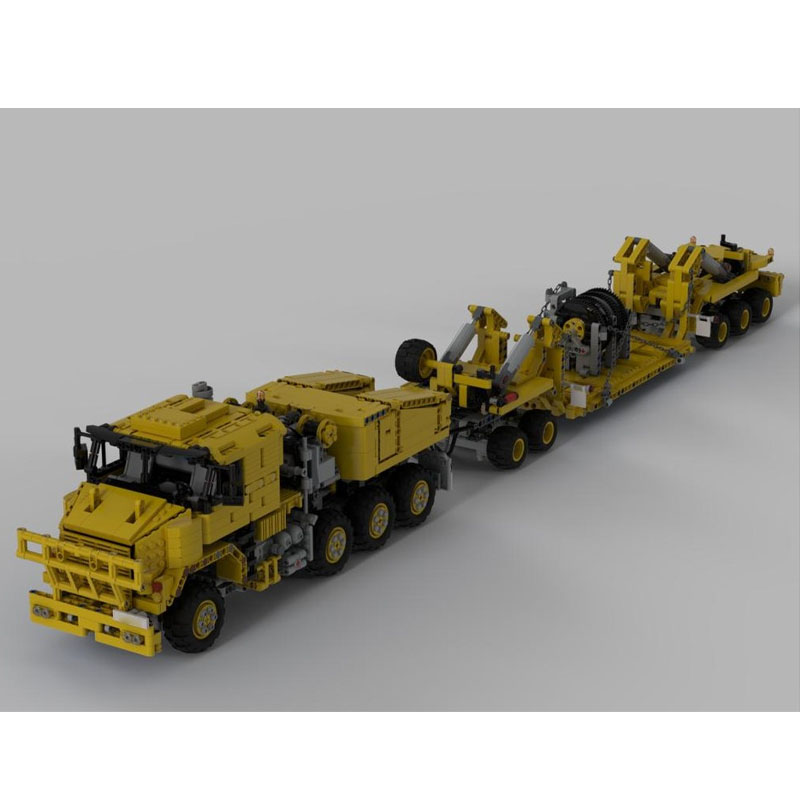 نموذج شاحنة نقل معدات ثقيلة جد - مراجعة Heavy Equipment Certificate وسعره