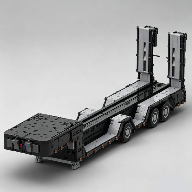 نموذج مقطورة منخفضة السطح لنقل - مراجعة Heavy Equipment Certificate وسعره