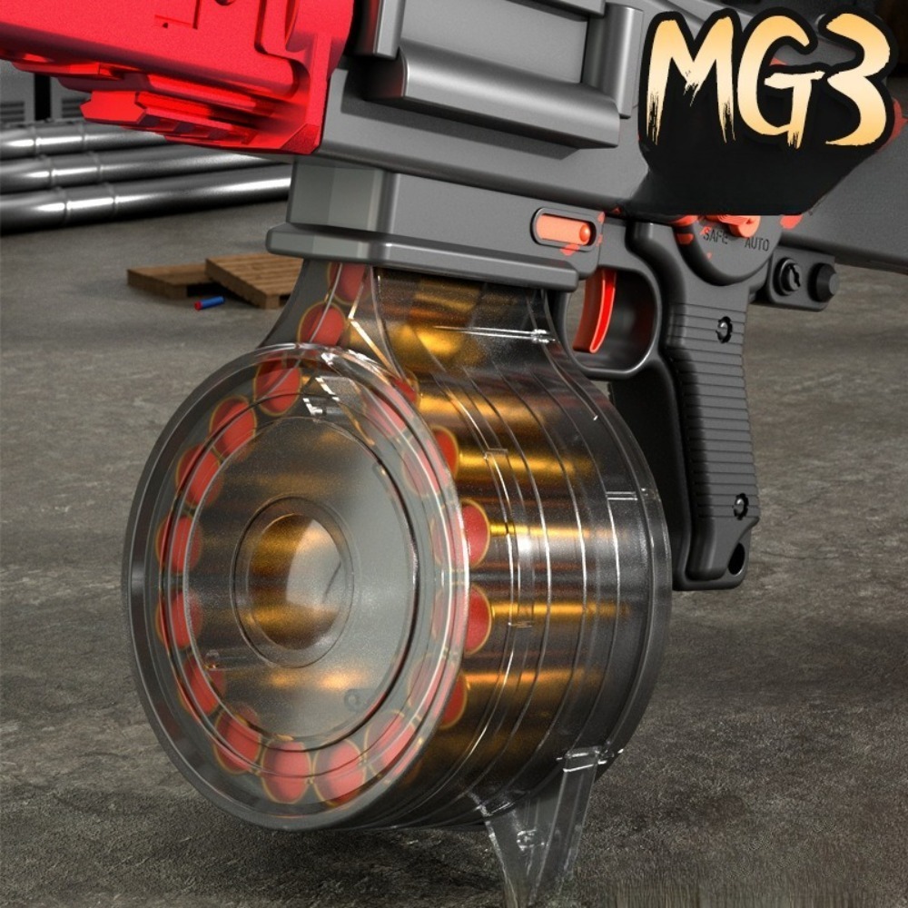 مسدس لعبة MG3 يطلق قذائف ناعمة - مراجعة Heavy Equipment Certificate وسعره