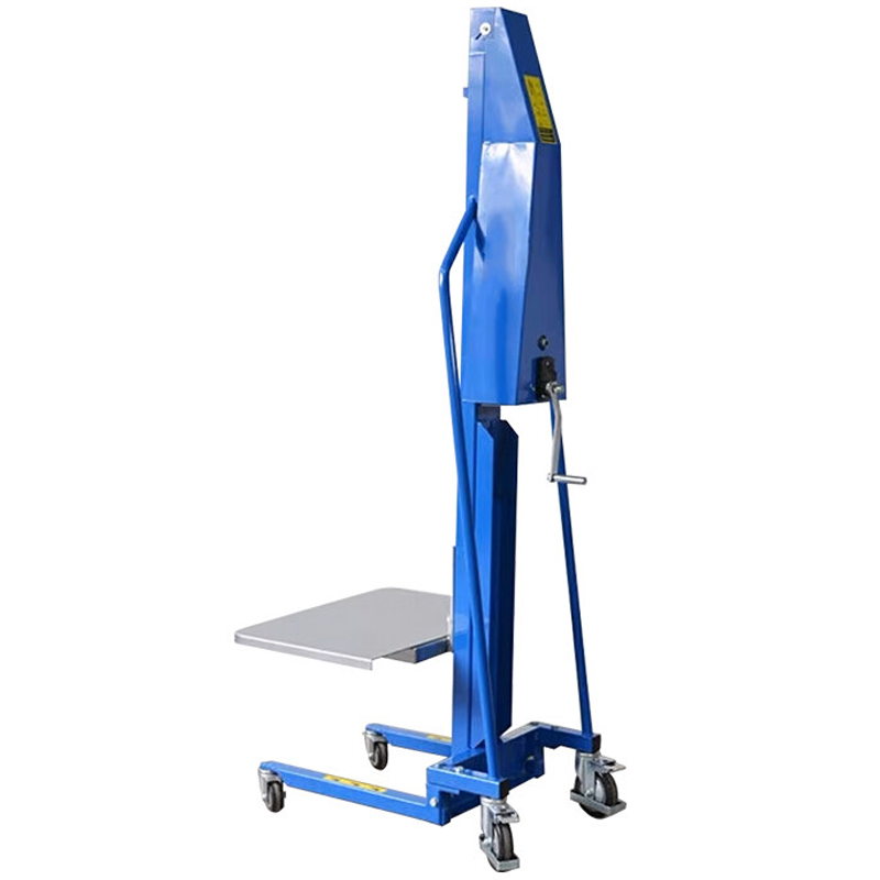 رافعة يدوية خفيفة الوزن مع منص - مراجعة Electric Pallet Jack وسعره